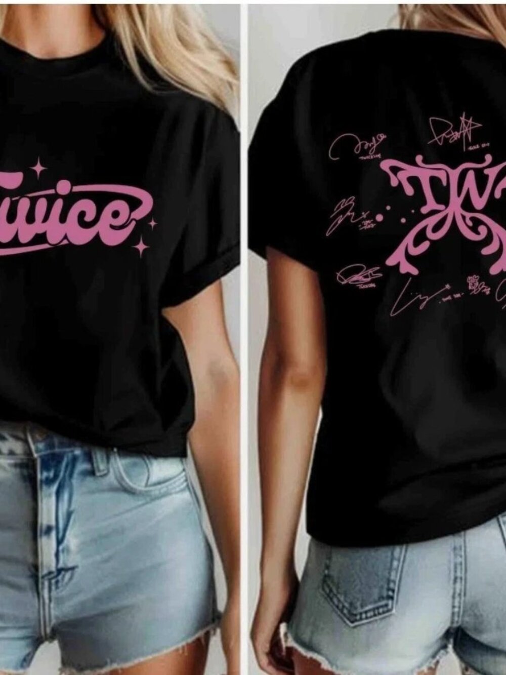 TWICE This Is For World Tour 2026 Inspired Graphic Tee Kpop Fan Shirt 257